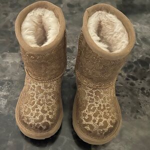 Cheetah-Glittered UGG Classic II Boot